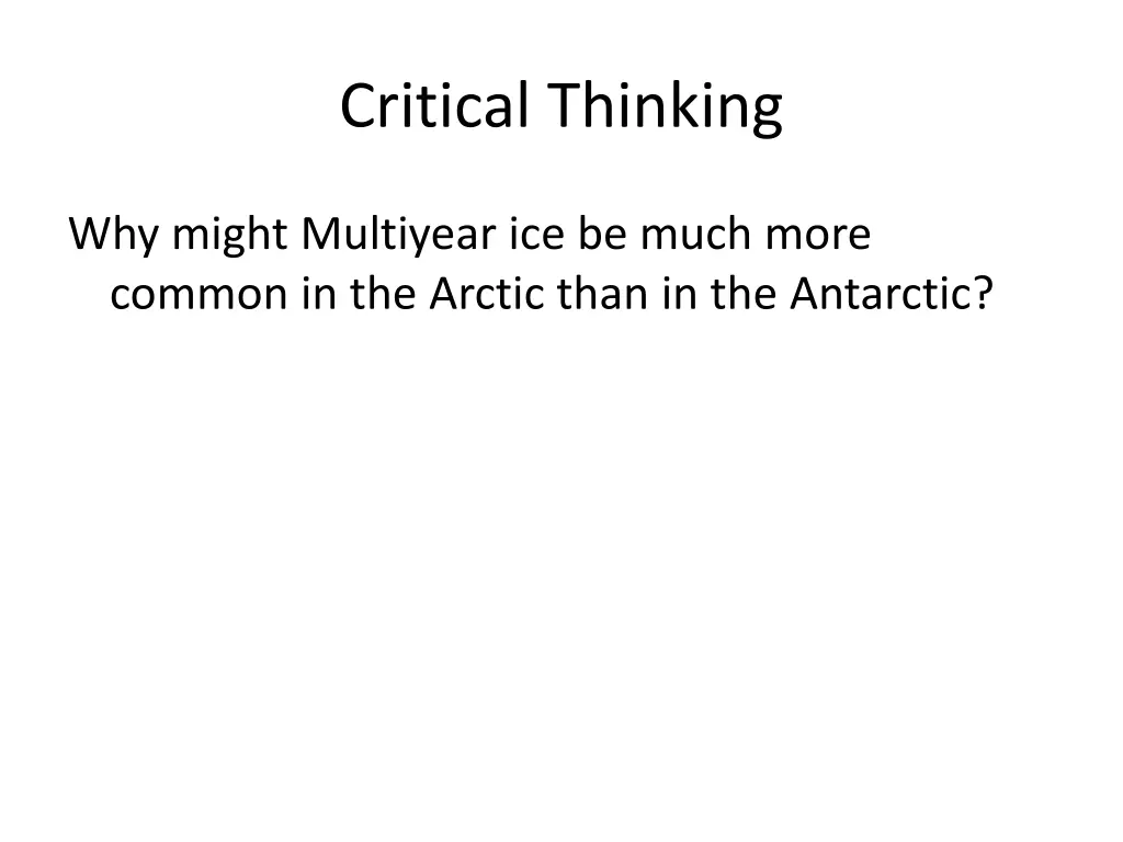 critical thinking 2