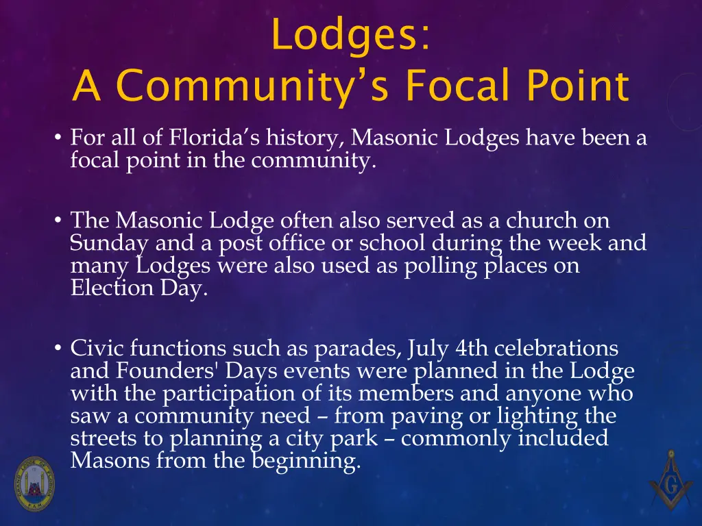 lodges