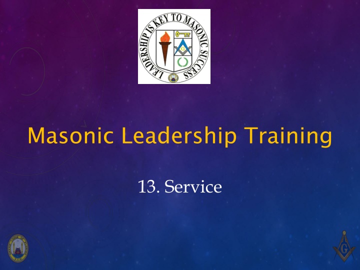 masonic leadership training