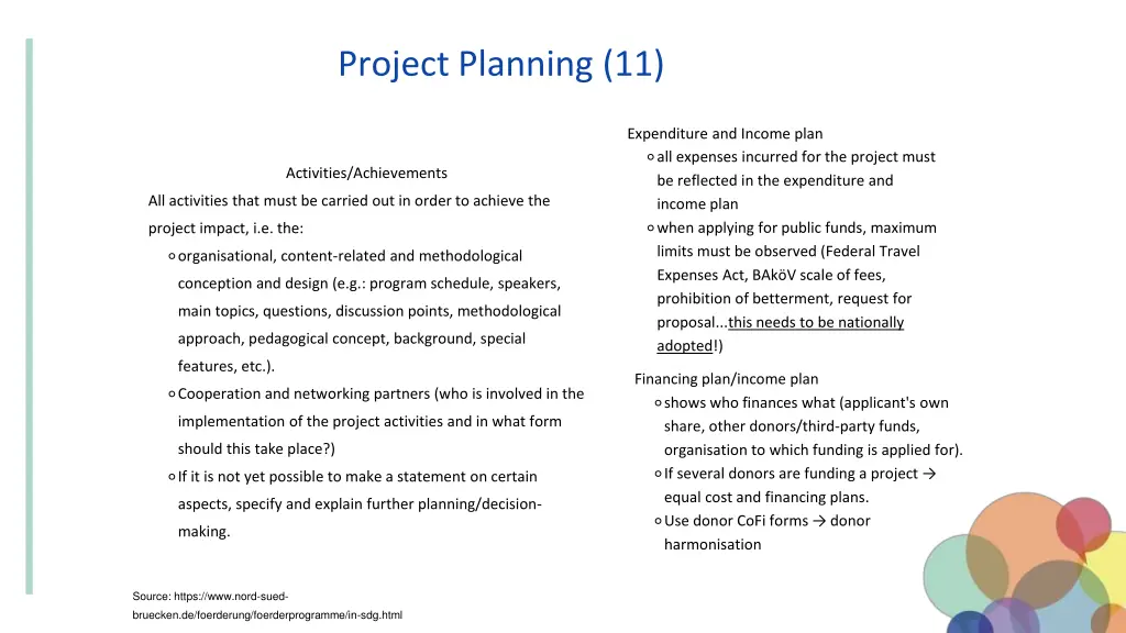 project planning 11