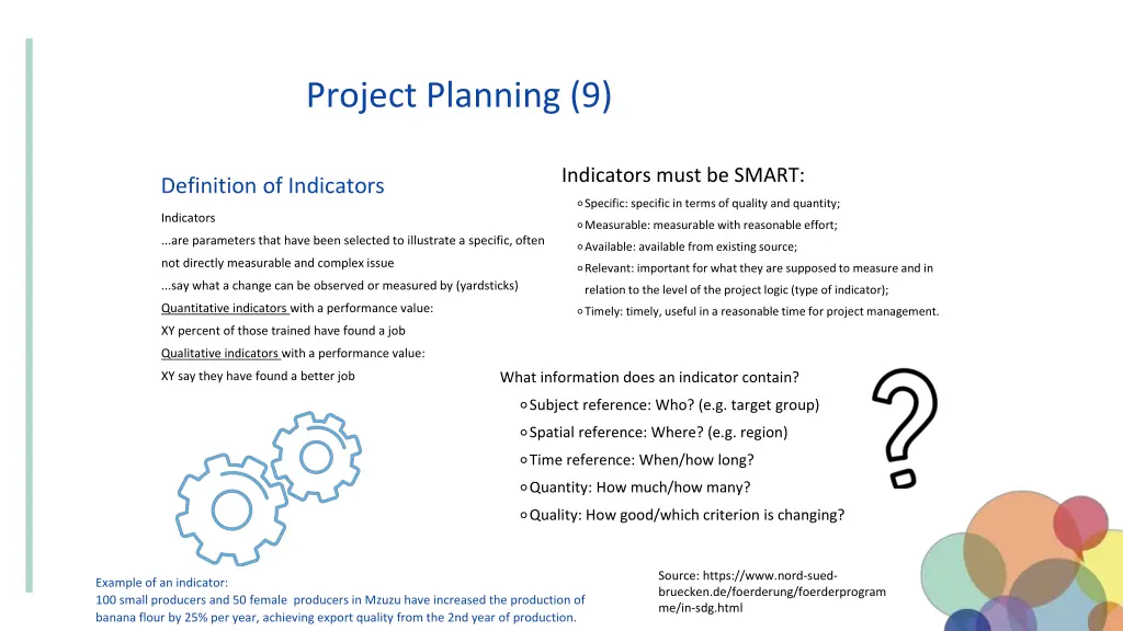 project planning 9