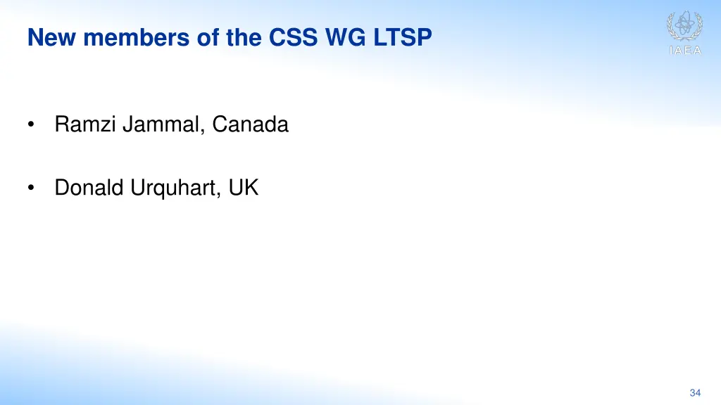 new members of the css wg ltsp