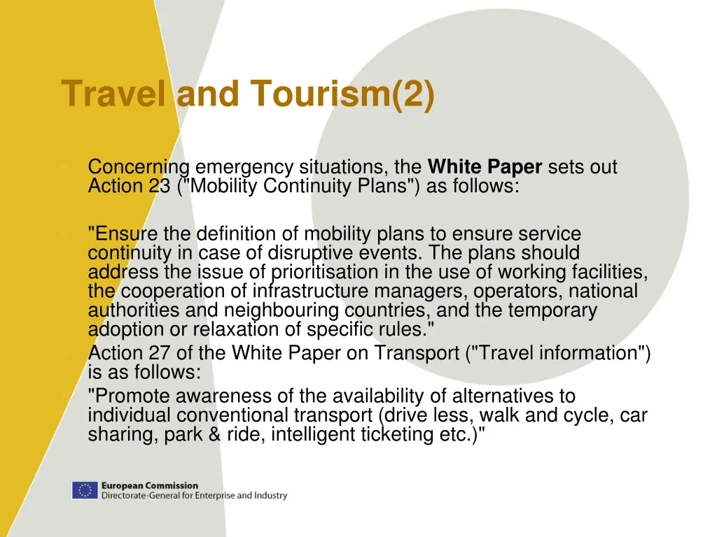 travel and tourism 2