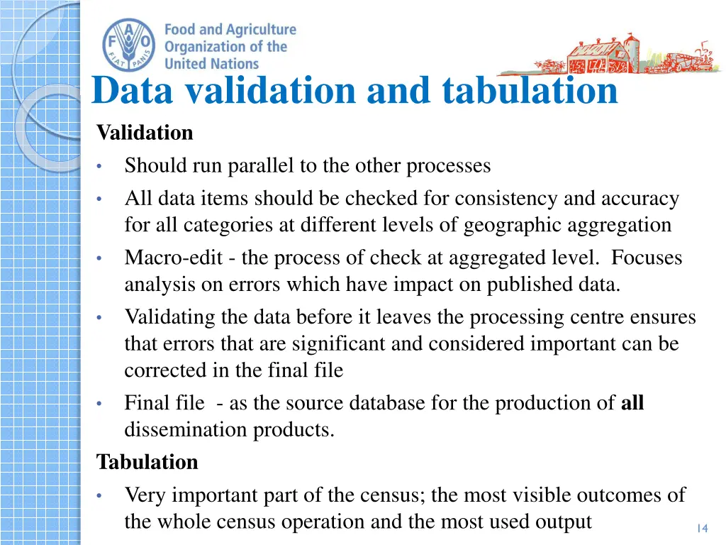 data validation and tabulation validation should