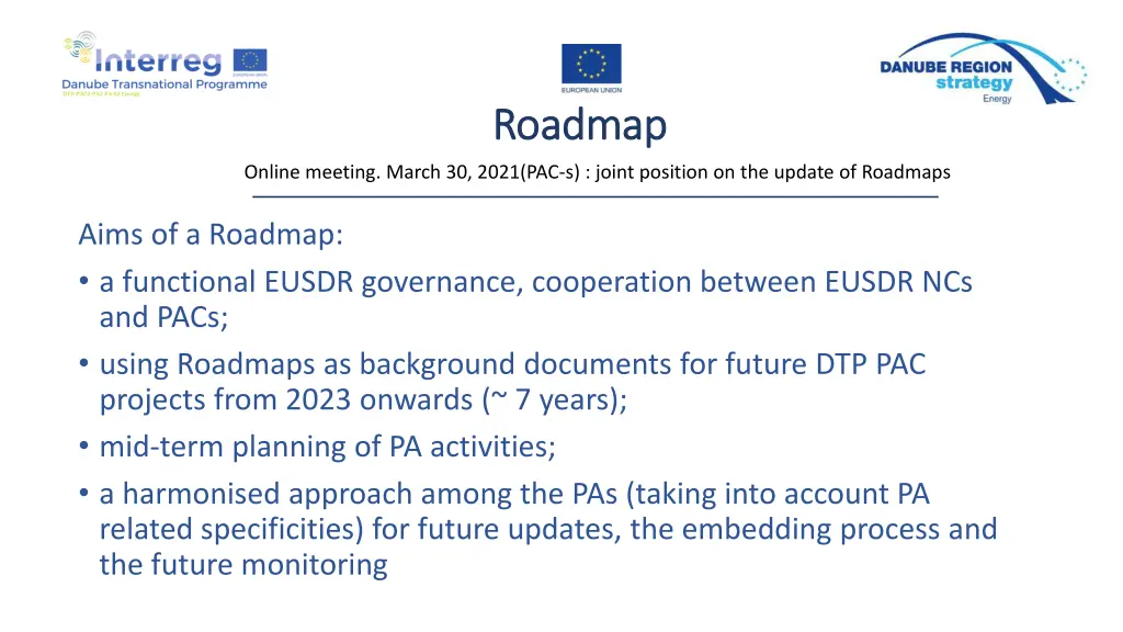 roadmap roadmap 1