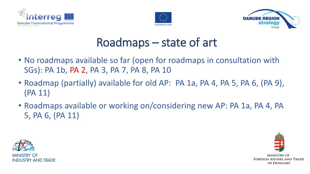 roadmaps roadmaps state