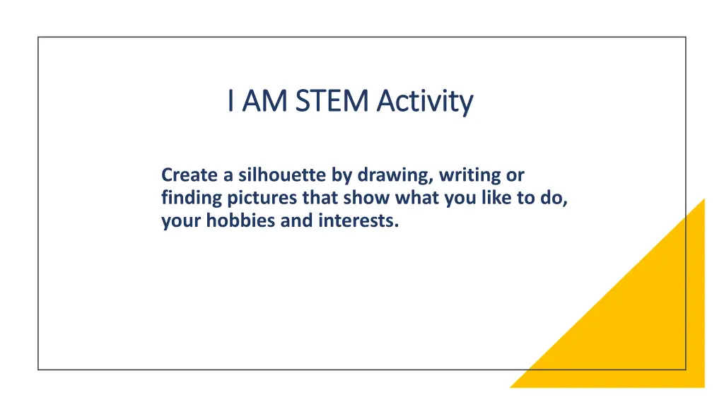 i am stem activity i am stem activity