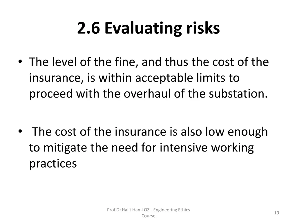 2 6 evaluating risks 4