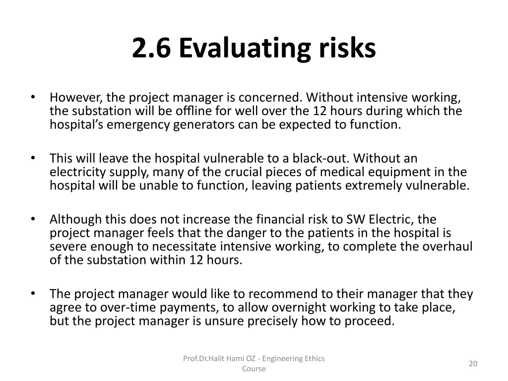 2 6 evaluating risks 5