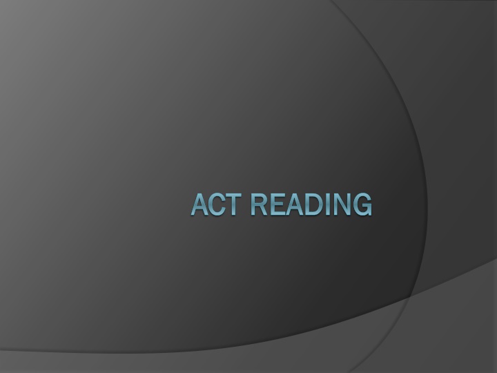 act reading act reading