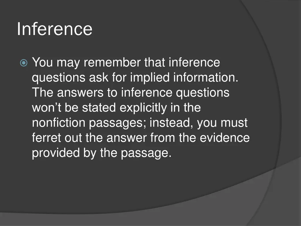 inference 1