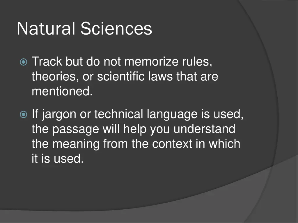 natural sciences 2