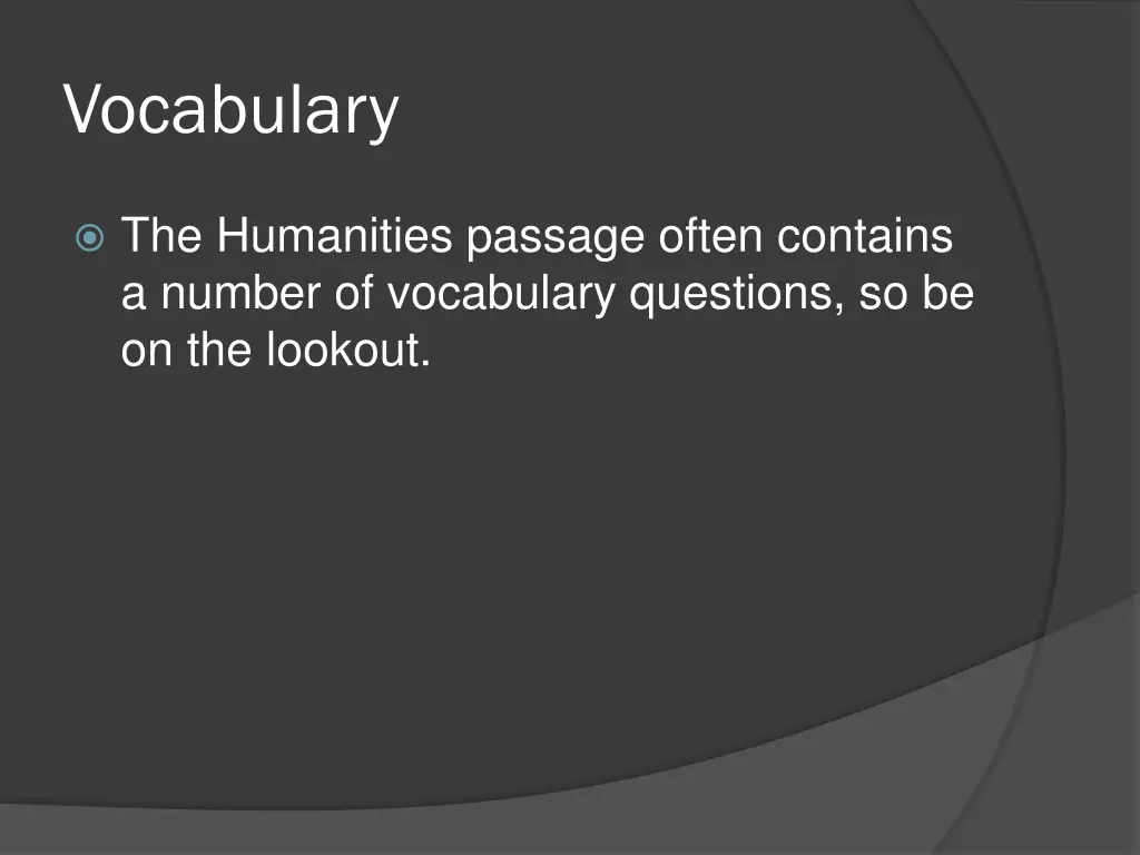 vocabulary 1