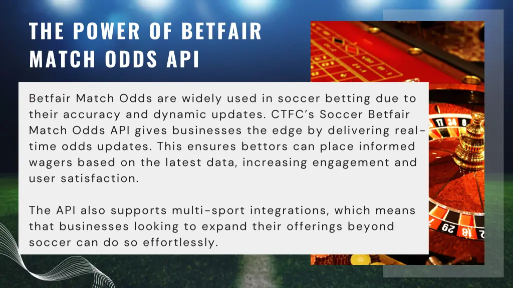 the power of betfair match odds api