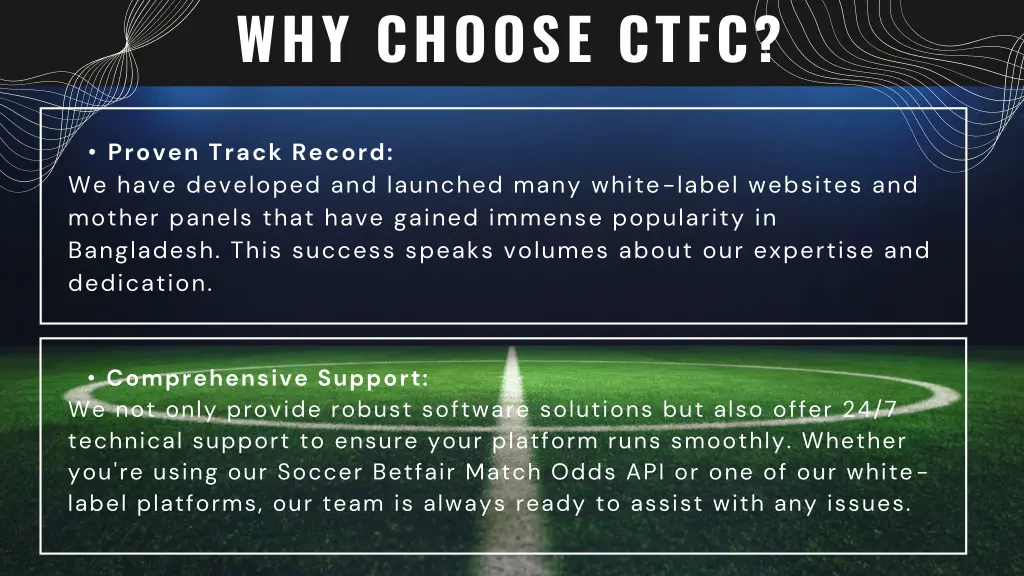 why choose ctfc 1