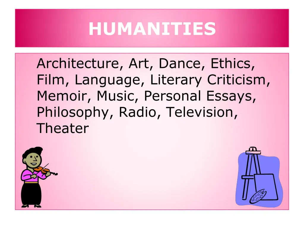 humanities