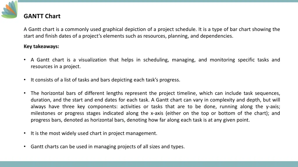 gantt chart