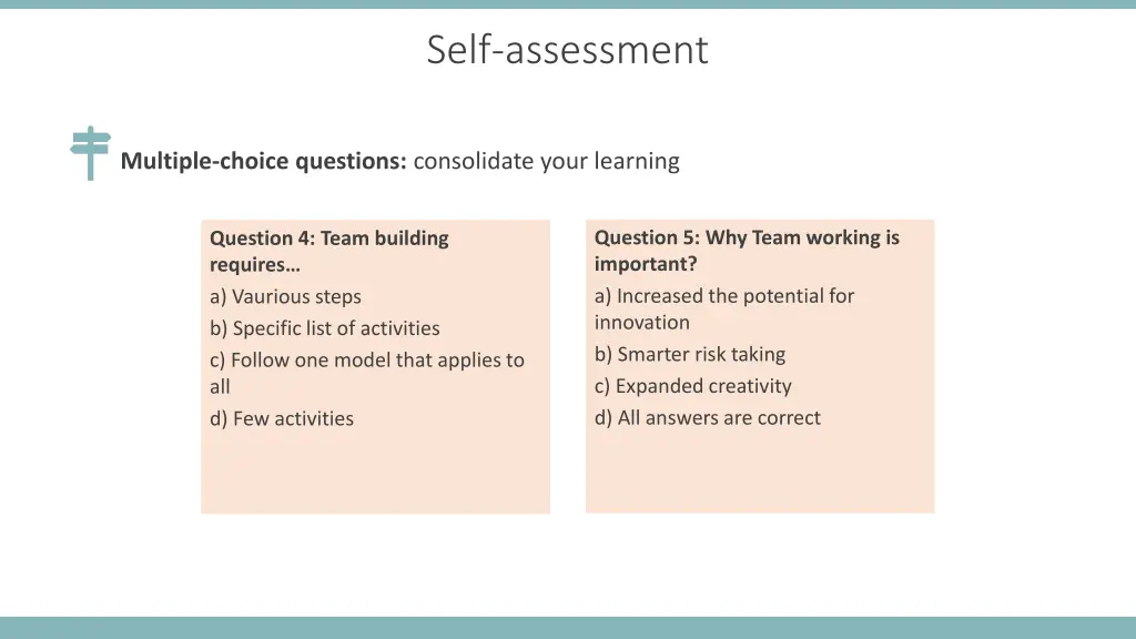 self assessment 1