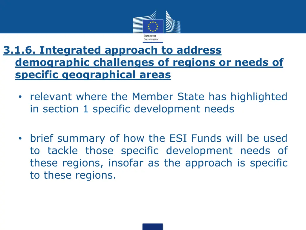 3 1 6 integrated approach to address demographic