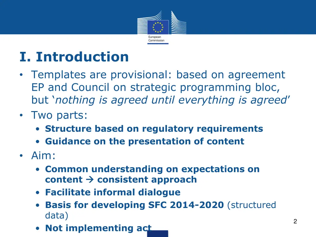 i introduction templates are provisional based