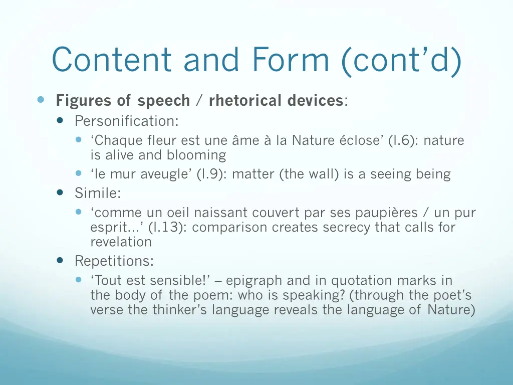 content and form cont d 2