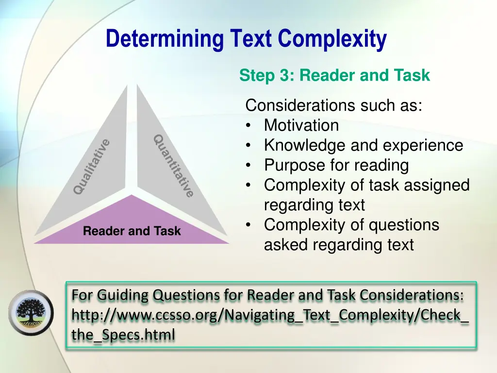 determining text complexity 3