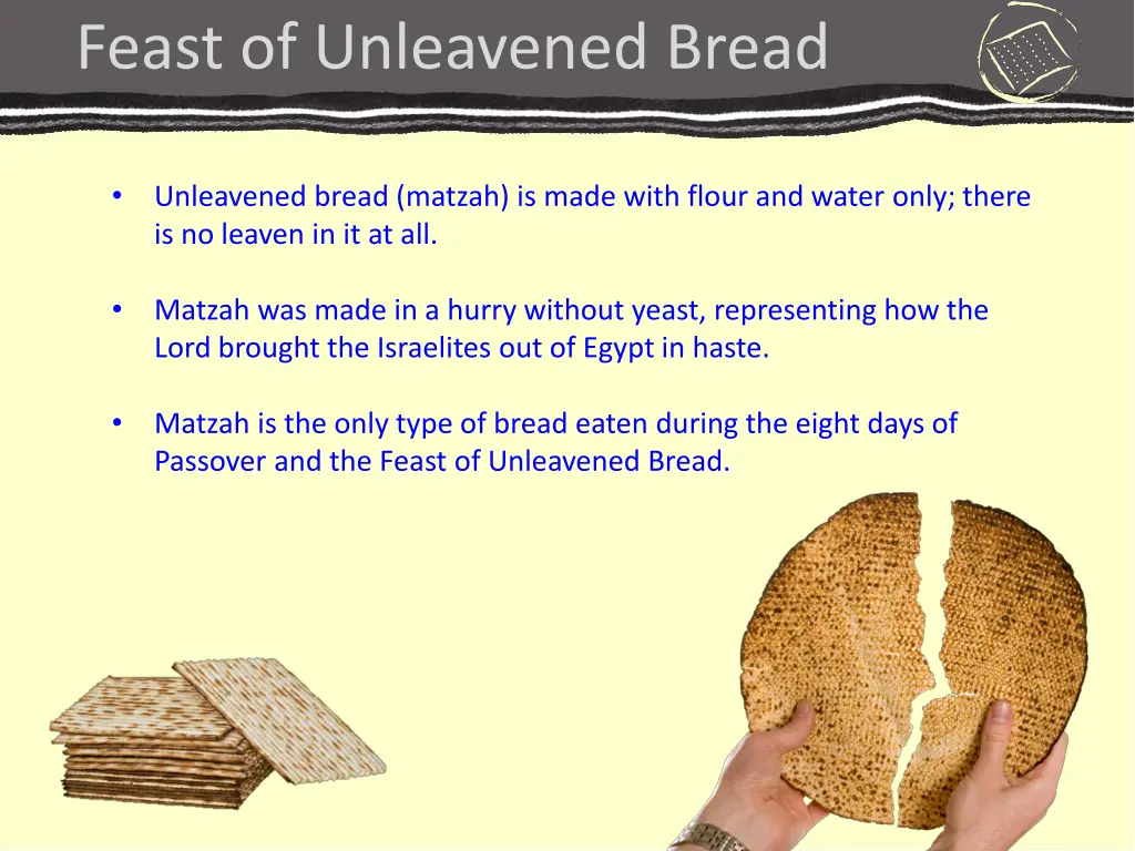 feast of unleavened bread 2