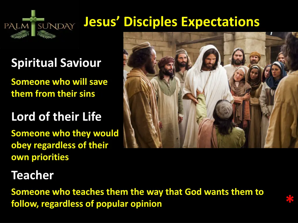 jesus disciples expectations