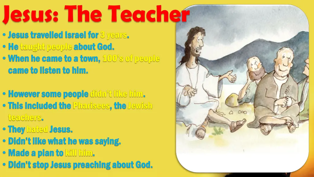 jesus the teacher jesus travelled israel