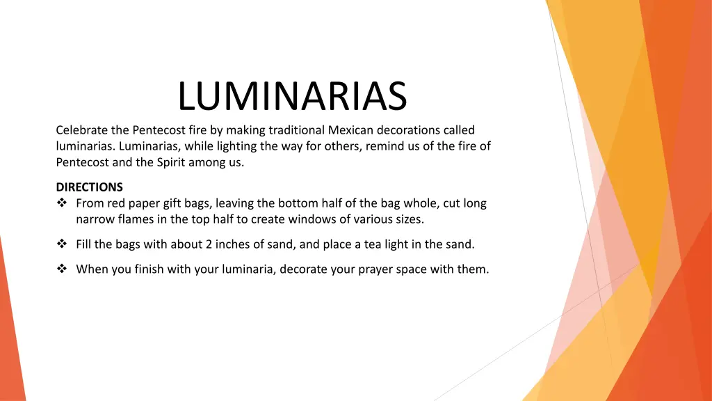 luminarias