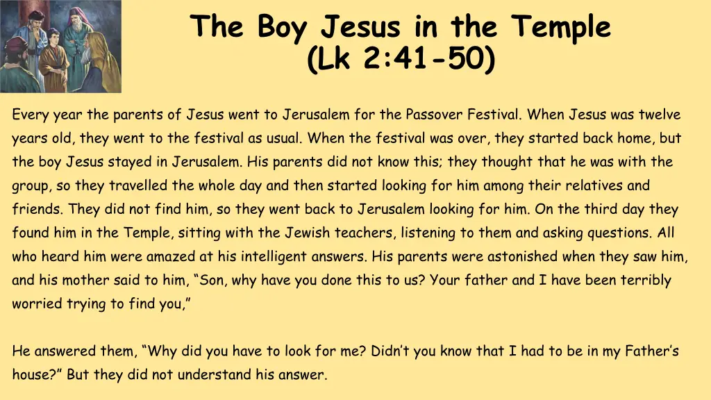 the boy jesus in the temple lk 2 41 50 1