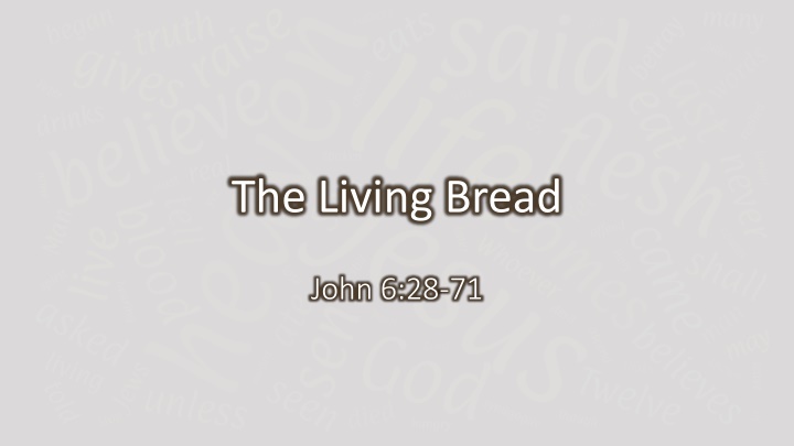 the living bread