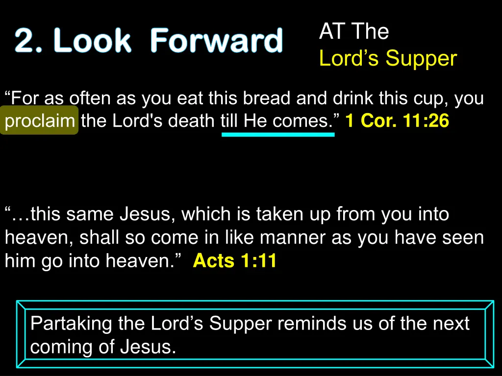 at the lord s supper 3