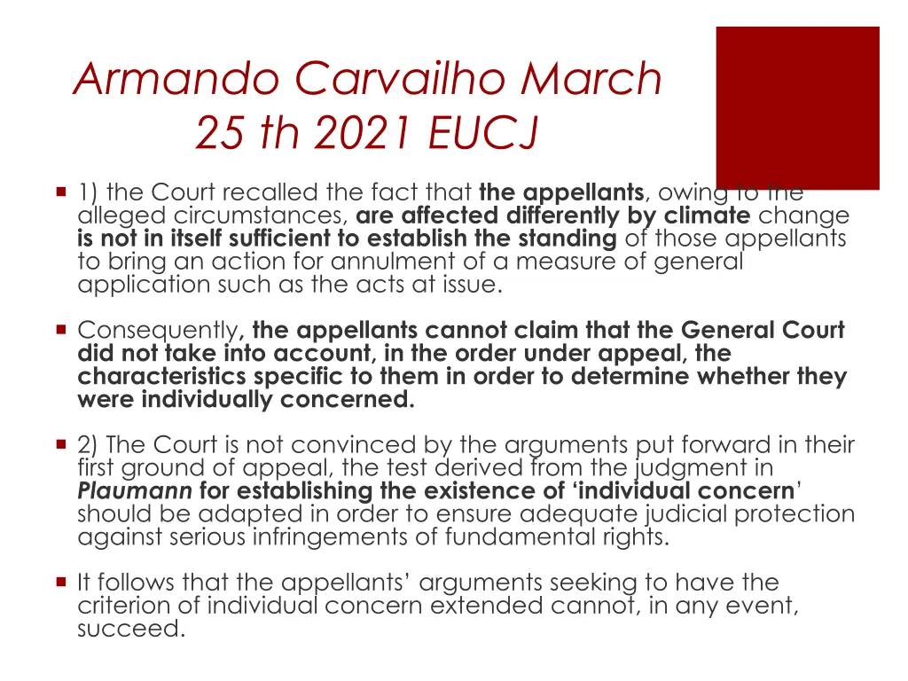 armando carvailho march 25 th 2021 eucj