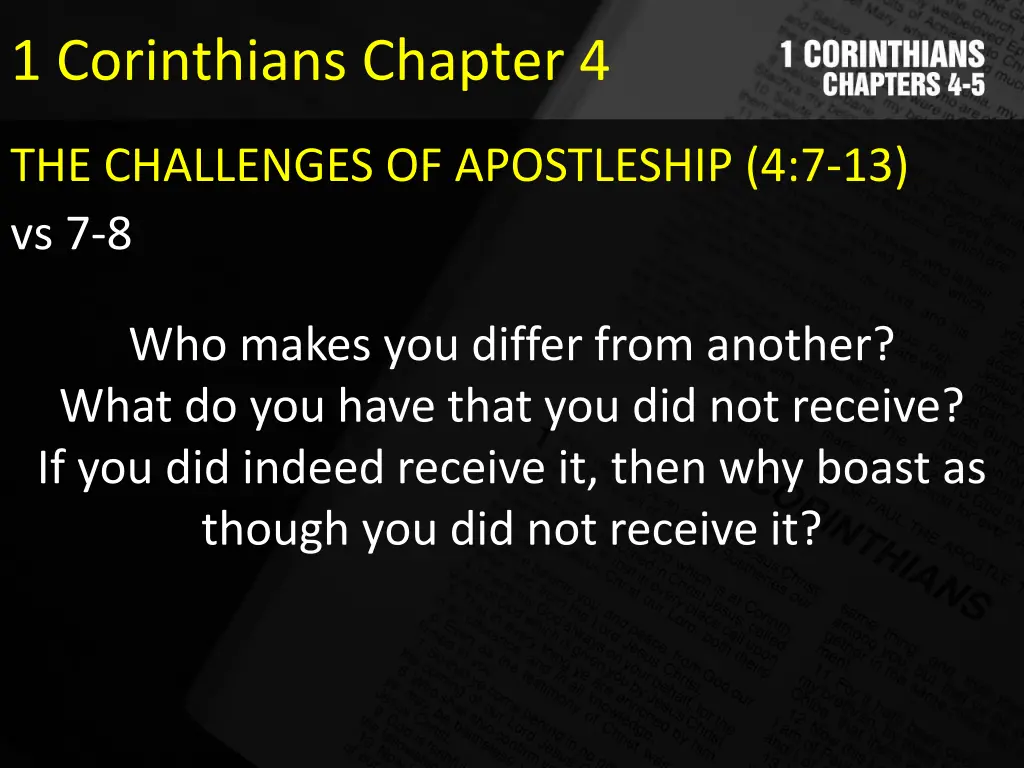 1 corinthians chapter 4 4