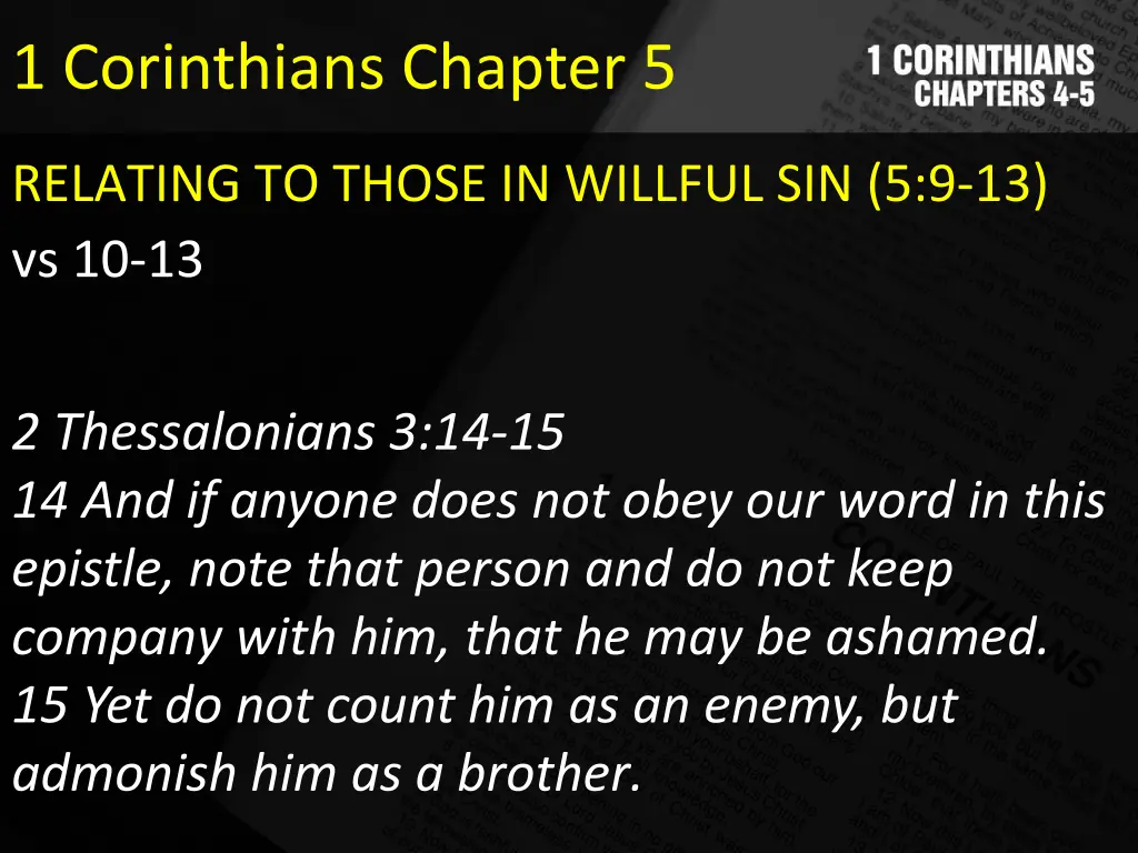 1 corinthians chapter 5 12