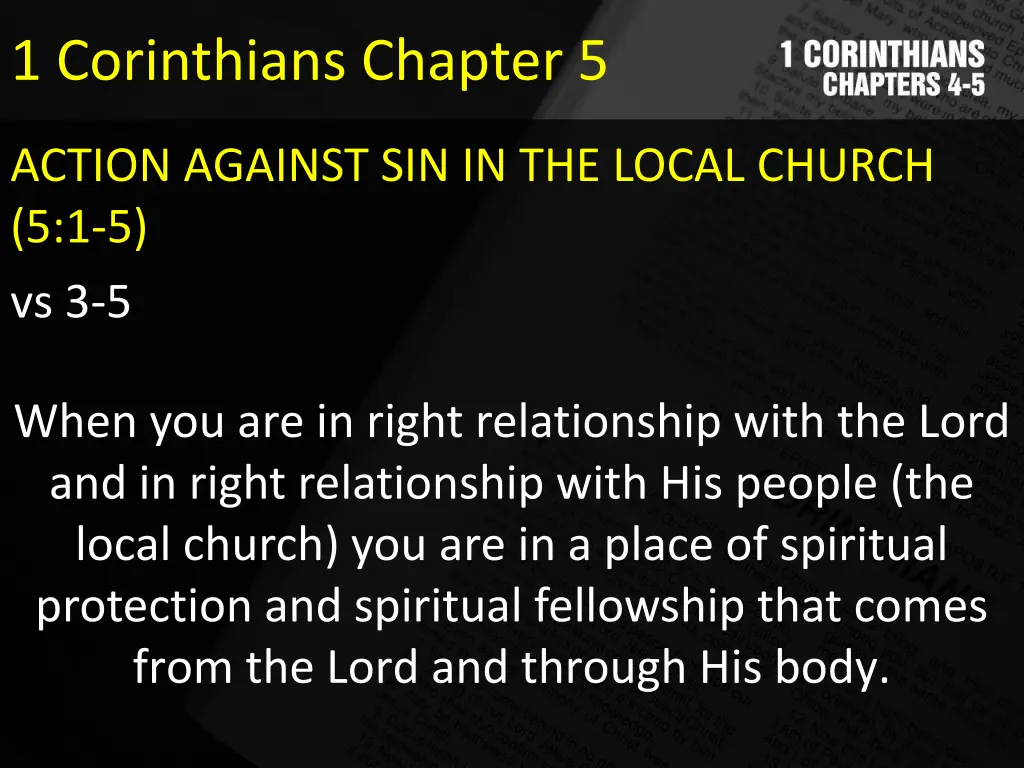 1 corinthians chapter 5 8