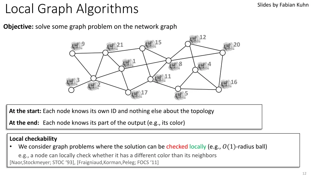 slides by fabian kuhn