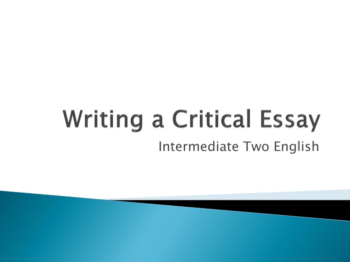 intermediate two english