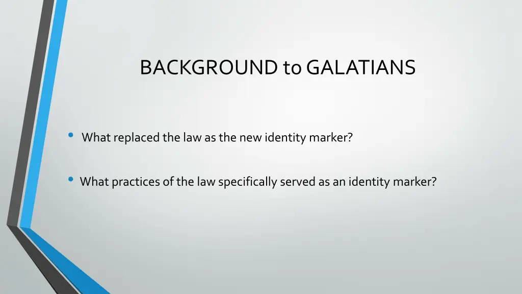 background to galatians