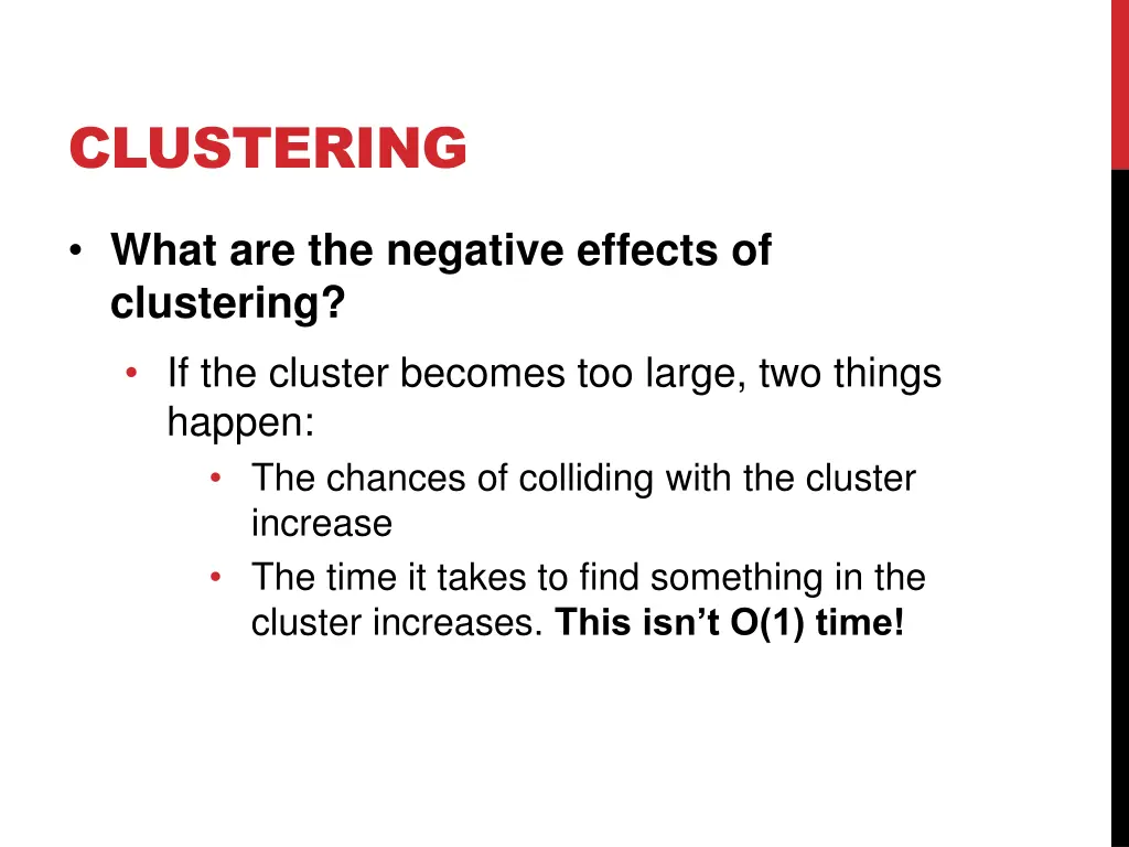 clustering