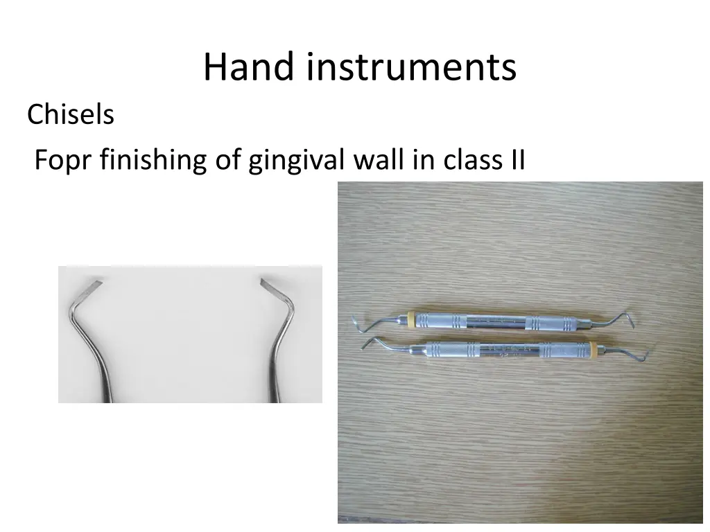 hand instruments