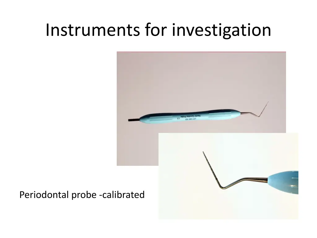 instruments for investigation 2