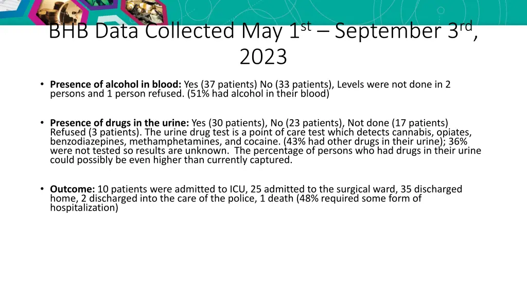 bhb data collected may 1 st september 3 rd 2023 2