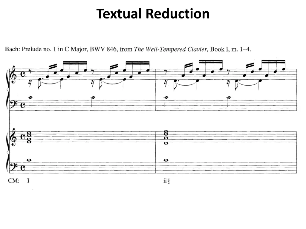 textual reduction