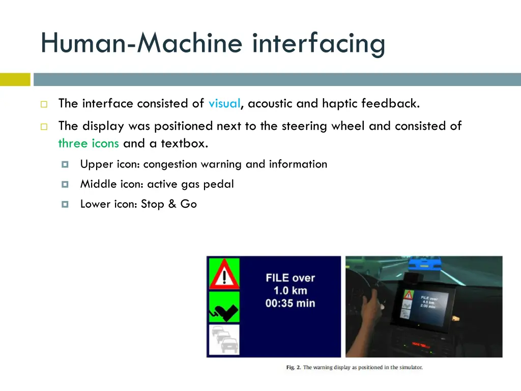 human machine interfacing