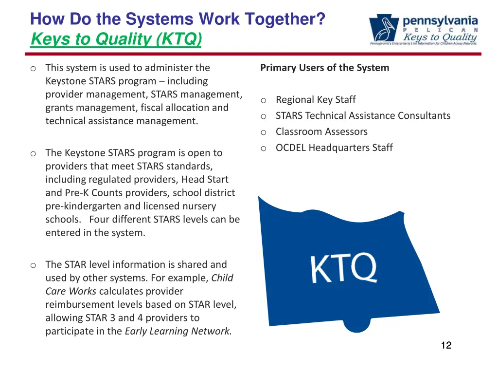 how do the systems work together keys to quality