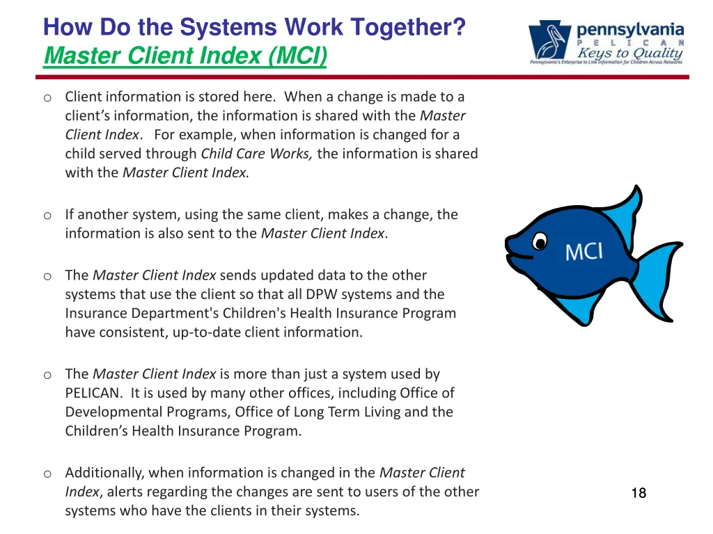 how do the systems work together master client