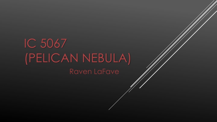 ic 5067 pelican nebula raven lafave