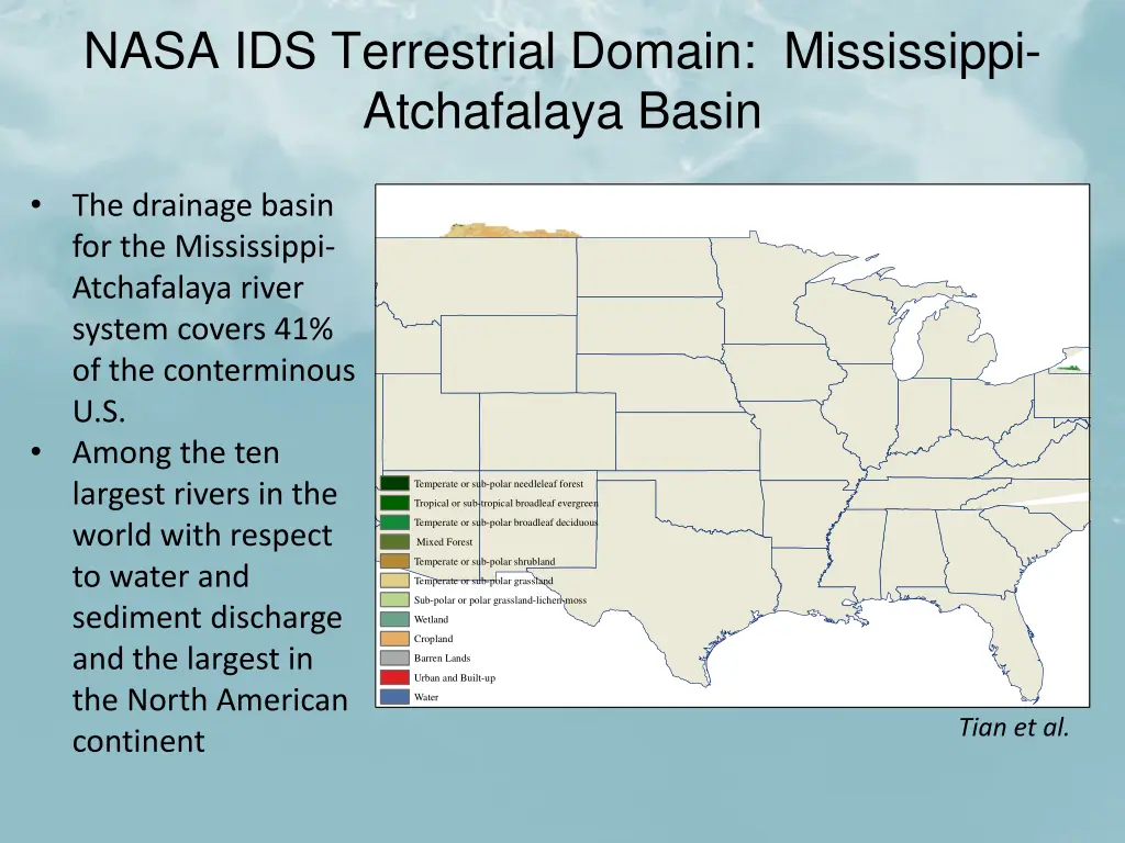 nasa ids terrestrial domain mississippi